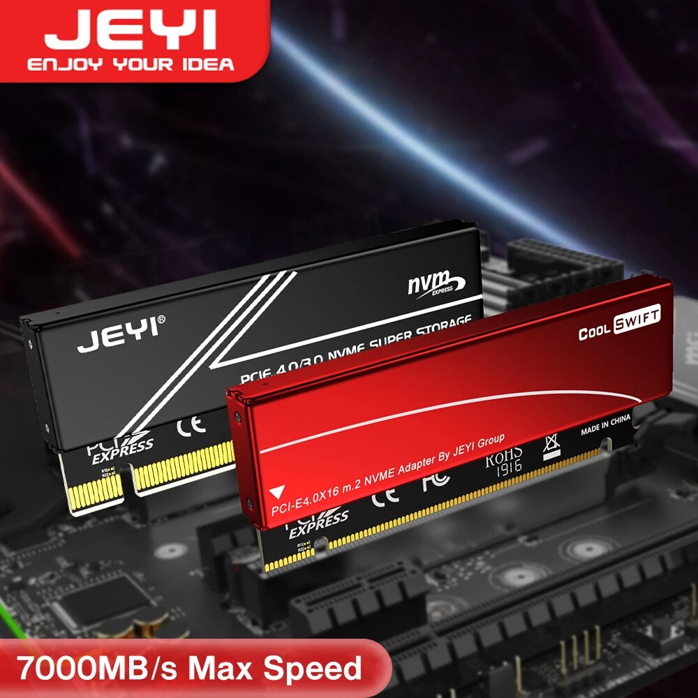 Samsung Ssd 980 Pro - JEYI M.2 NVME-PCIE 4.0 X16 어댑터,