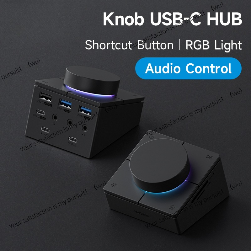 Docking Station Usb C - 단축키 버튼이 있는 USB C 허브,
