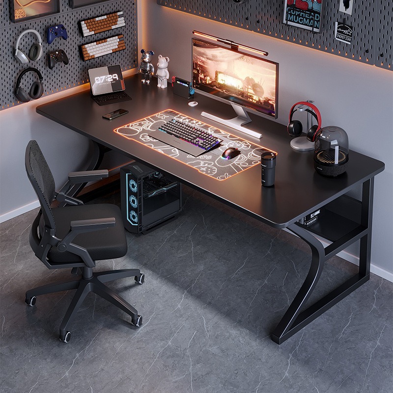 Office Tech Desk - 현대적인 테크센스 컴퓨터 책상 디자이너 미니멀리스트