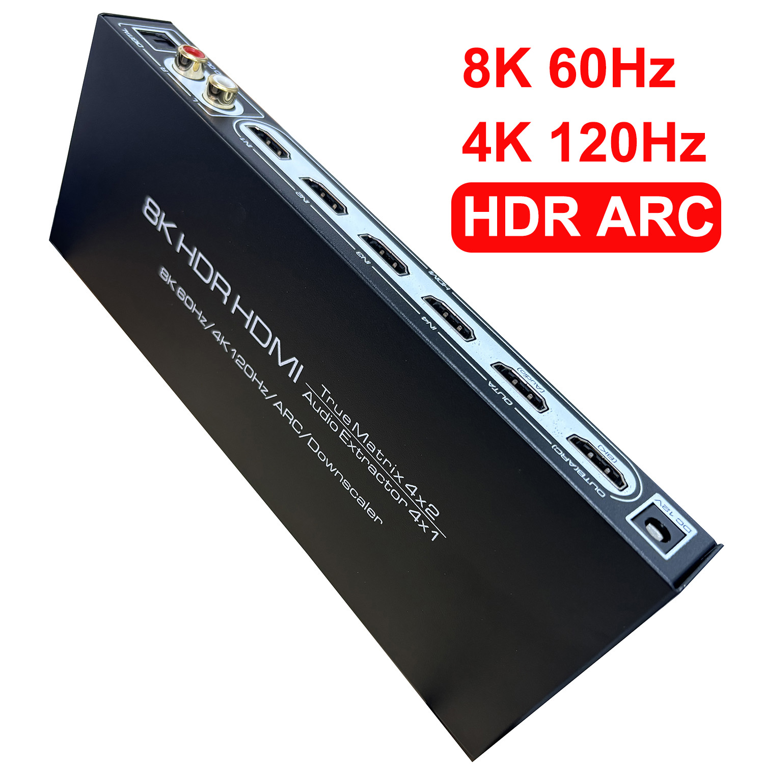 Hdmi Matrix Switch - 8K 60Hz HDMI 매트릭스 4x2 ARC