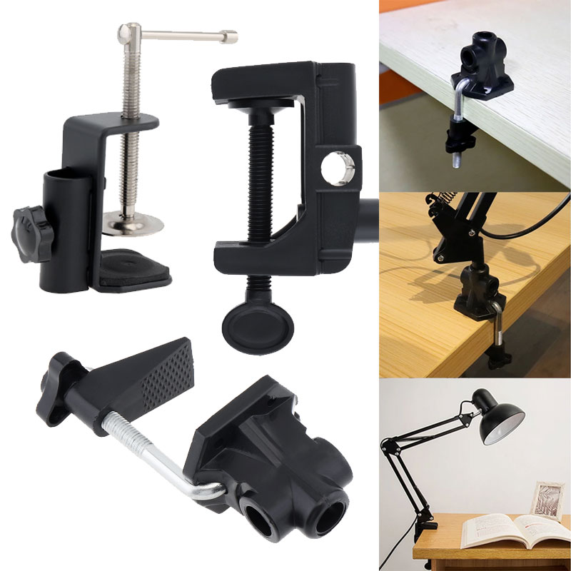 Webcam Stand Clip - 유니버설 데스크 C 클램프 어댑터 마이크