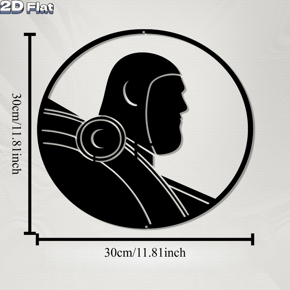 현대적인 로봇 알루미늄 벽 장식, 내후성, 녹 방지,  - Office Tech Decor 리뷰 및 가격