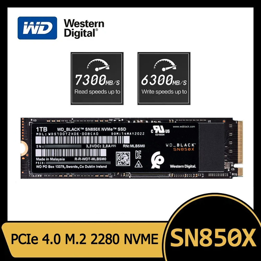 웨스턴 디지털 WD SN850X SSD 1TB 2TB  - Samsung Ssd 980 Pro 리뷰 및 가격