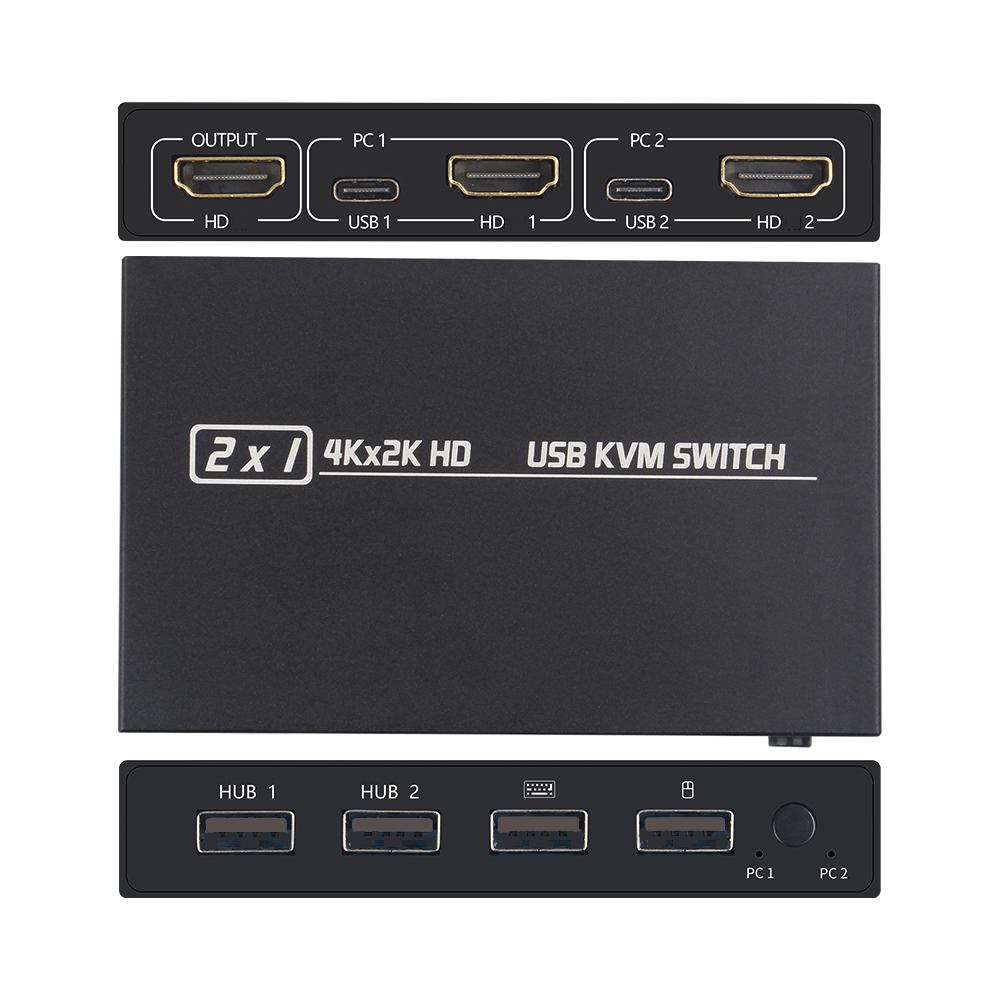 2 인 1 아웃 USB HDMI 호환 KVM 스위치 박 - Hdmi Matrix Switch 리뷰 및 가격