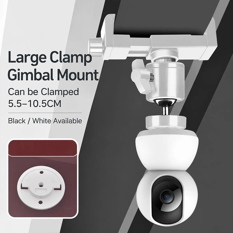 1세트 360 °   회전식 노 펀칭 클립 마운트 웹캠 - Webcam Stand Clip 리뷰 및 가격