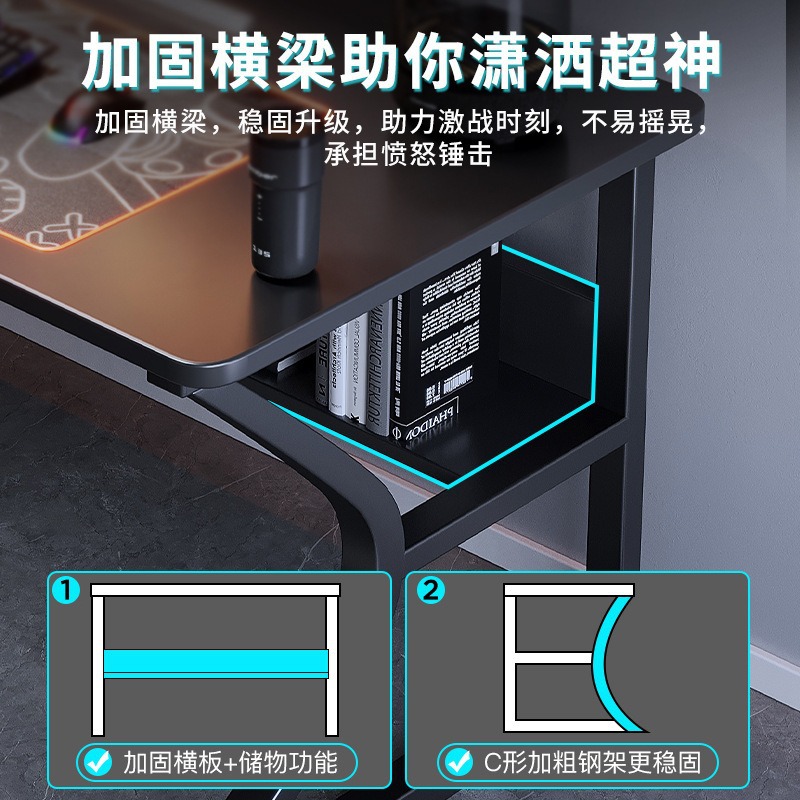 현대적인 테크센스 컴퓨터 책상 디자이너 미니멀리스트 금 - Office Tech Desk 리뷰 및 가격