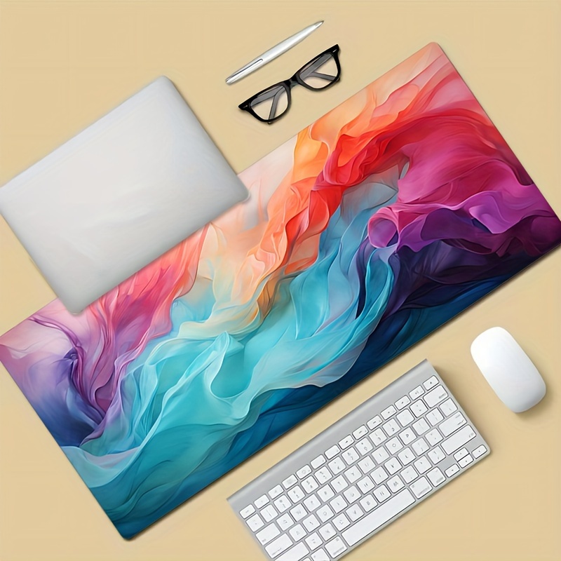 대형 추상 컬러 마우스 패드 테크 마우스 패드 데스크  - Office Tech Decor 리뷰 및 가격