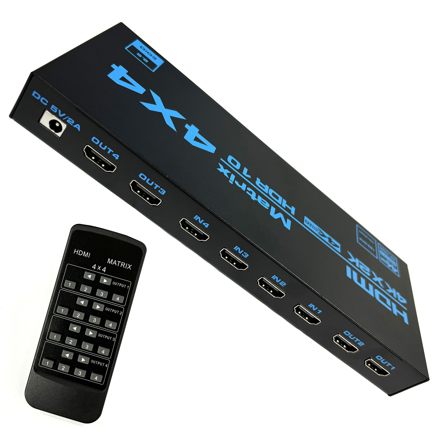 4K HDMI 매트릭스 스위치 4입력 4출력 4K 60 - Hdmi Matrix Switch 리뷰 및 가격