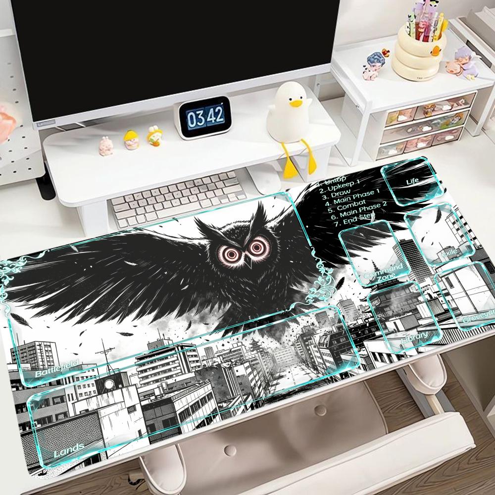 시티 다크 비스트 플레이매트 시안 테크 보더 SF 일러 - Office Tech Desk 리뷰 및 가격