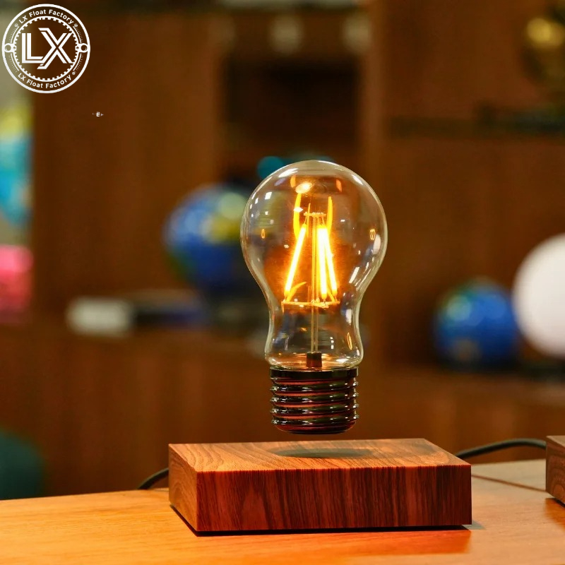 자석 부상 무선 LED 전구 데스크 램프, 특별한 선물 - Office Tech Decor 리뷰 및 가격