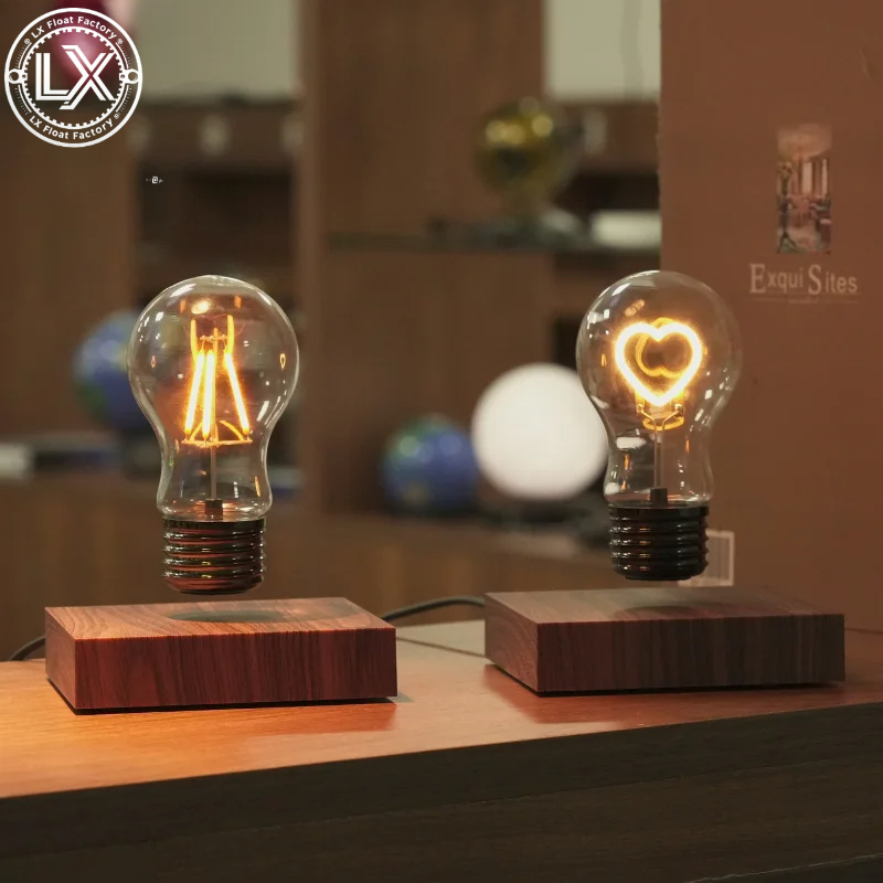 자석 부상 무선 LED 전구 데스크 램프, 특별한 선물 - Office Tech Decor 리뷰 및 가격
