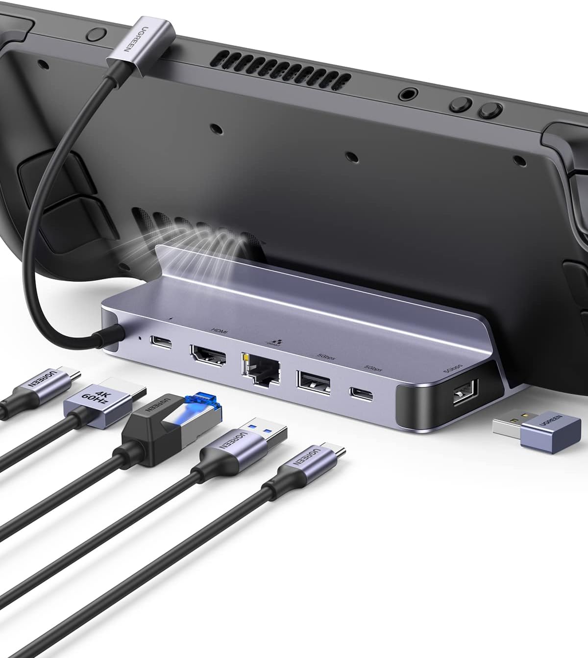 UGREEN 스팀 덱 도크 6-in-1 USB C 도킹 - Docking Station Usb C 리뷰 및 가격