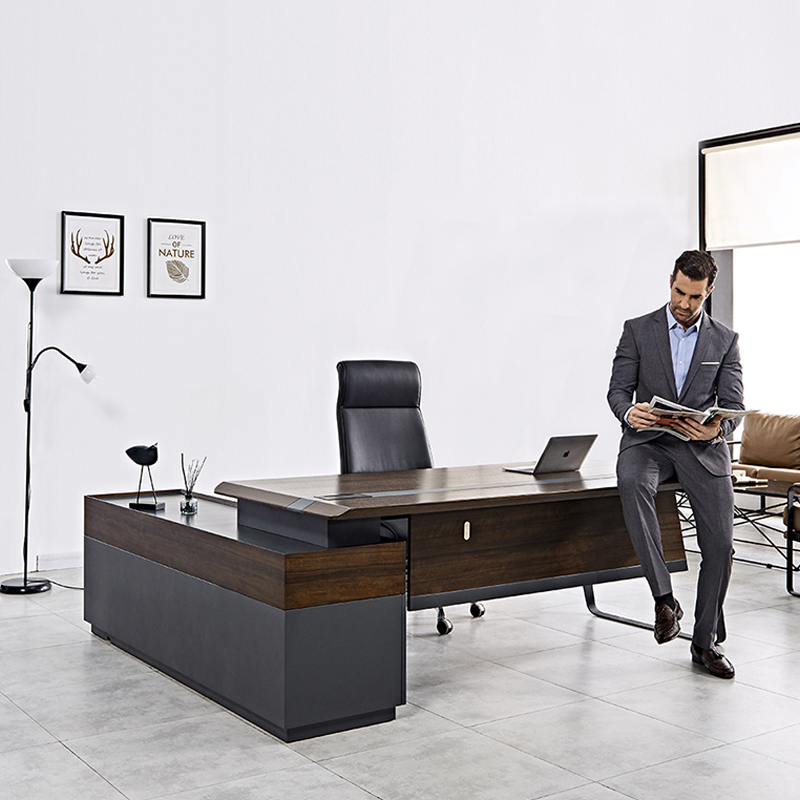 현대적인 고급 원목 사무용 책상 워크스테이션 테이블 디 - Office Tech Desk 리뷰 및 가격