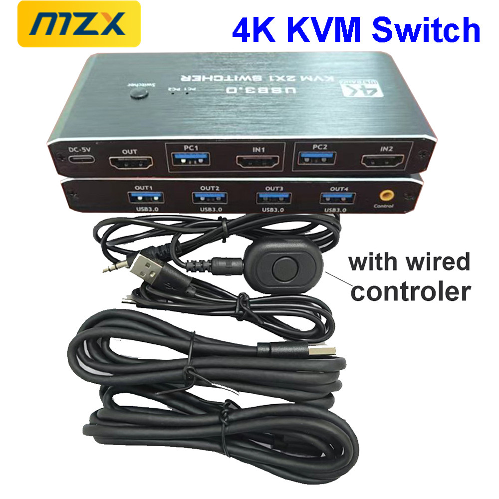 KVM 스위치 4K 60Hz 스위처 USB 3.0 허브 - Hdmi Matrix Switch 리뷰 및 가격