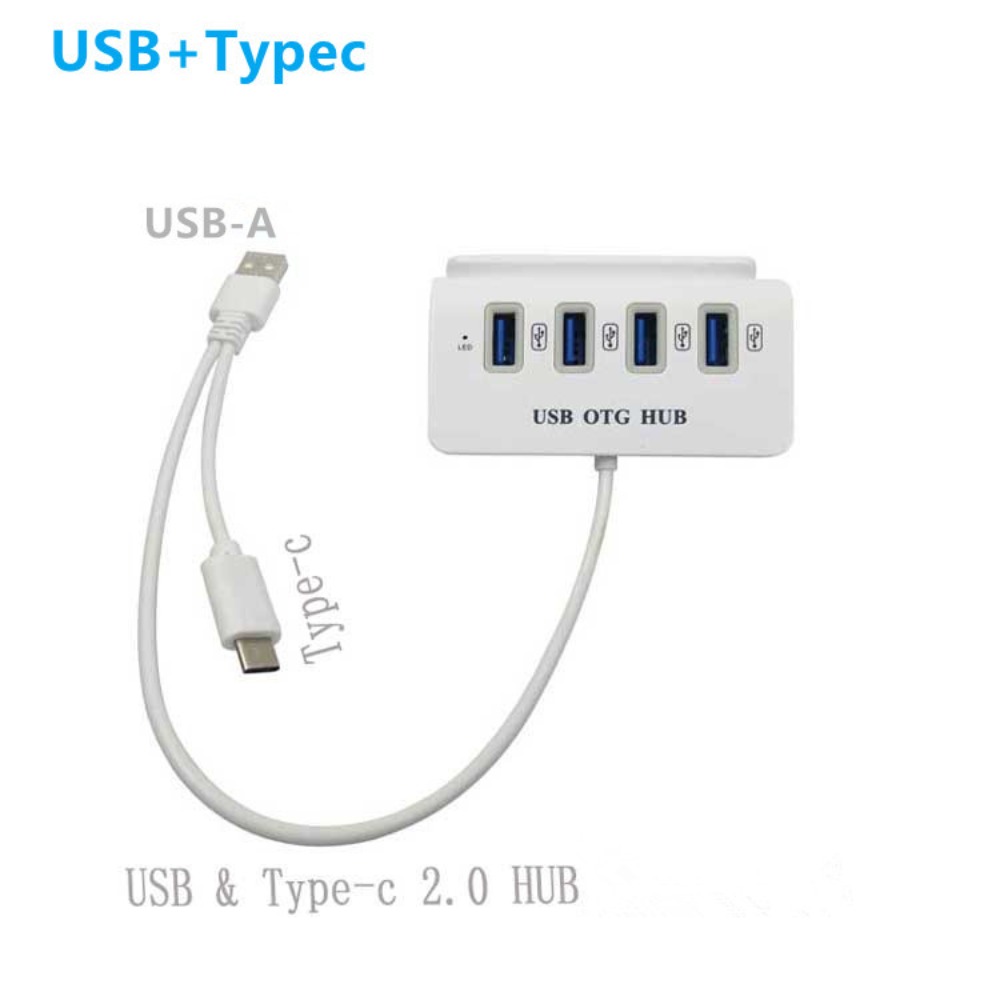 OTG 허브 USB OTG 허브 USB2.0 4 in  - Docking Station Usb C 리뷰 및 가격