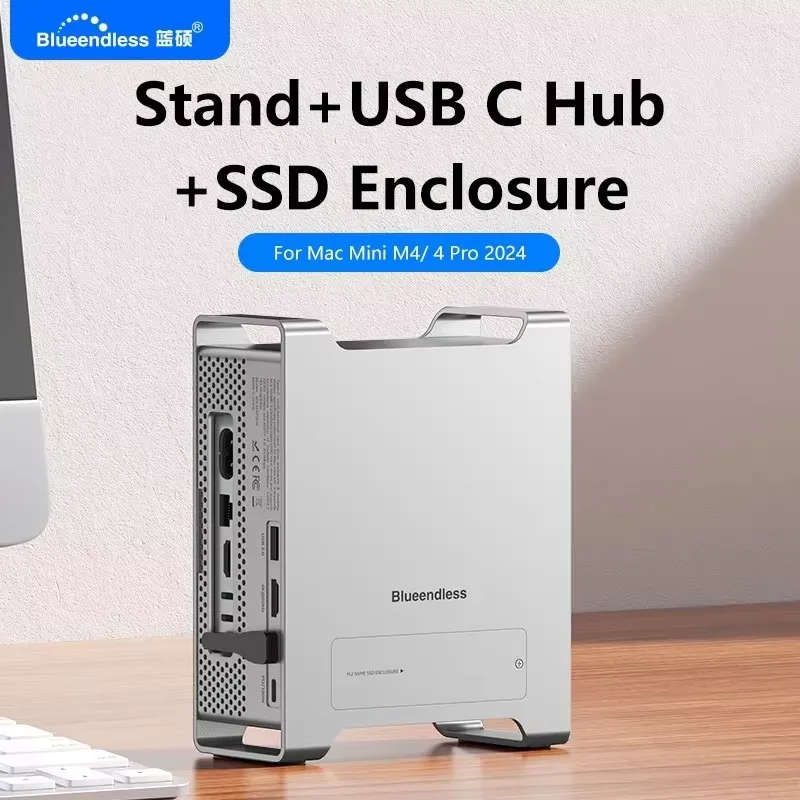 미니 M4 스탠드 허브 독 USB C 도킹 스테이션 1 - Docking Station Usb C 리뷰 및 가격