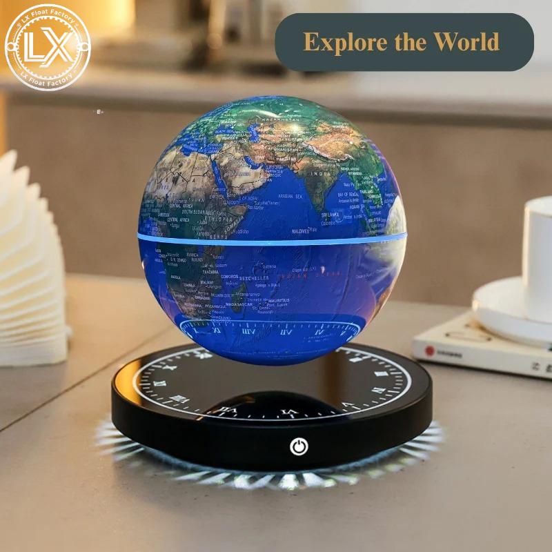 LED 조명이 있는 공중에 뜨는 자석 지구본, 가정 및 - Office Tech Decor 리뷰 및 가격