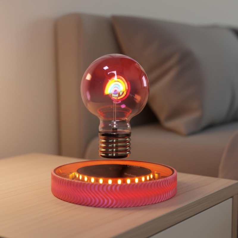 무선 LED 전구 데스크 램프, 공중 부양되는 디자인으 - Office Tech Decor 리뷰 및 가격