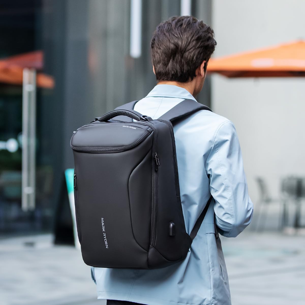 남성용 비즈니스 백팩, 17.3인치 노트북 백팩 |   - Office Tech Backpack 리뷰 및 가격