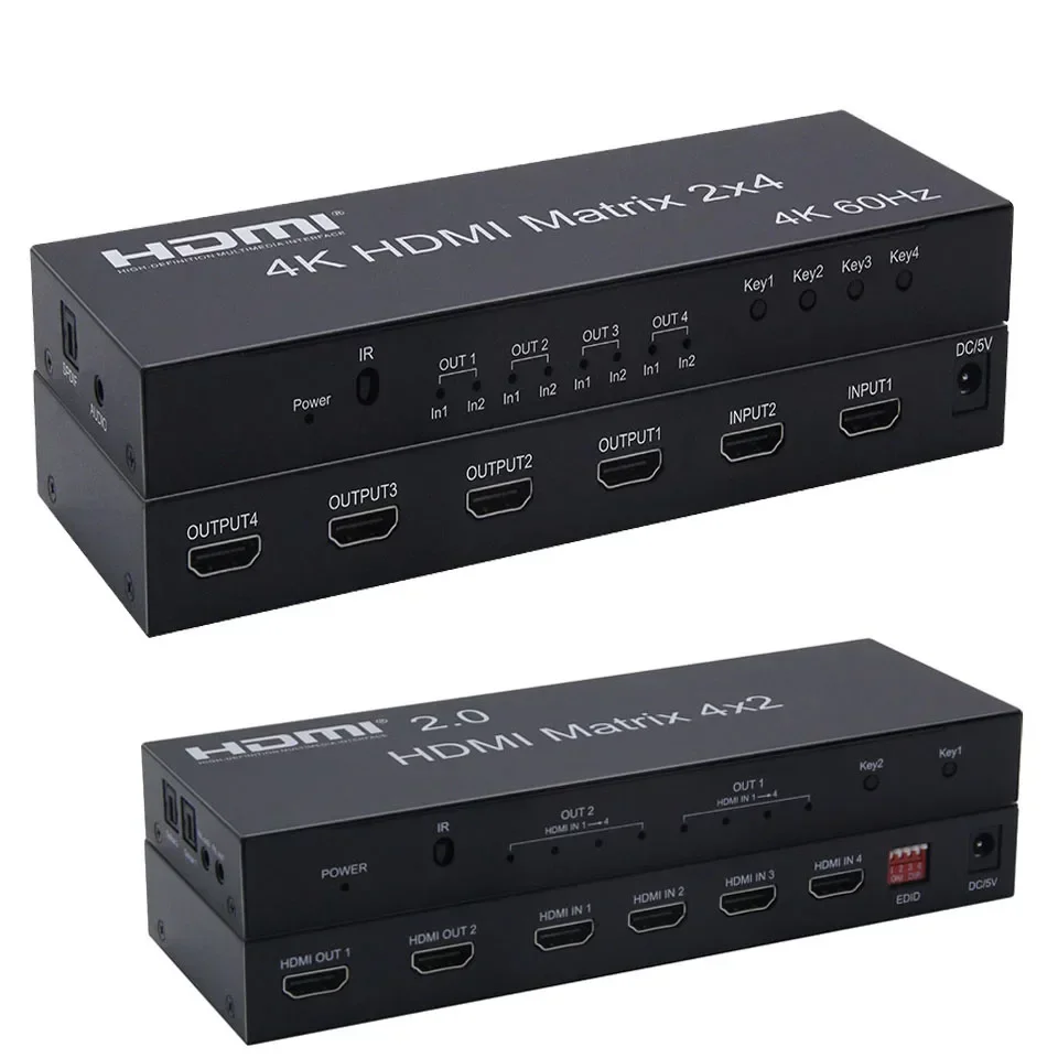4K 60Hz 2x4 HDMI 매트릭스 2 입력 4 출 - Hdmi Matrix Switch 리뷰 및 가격