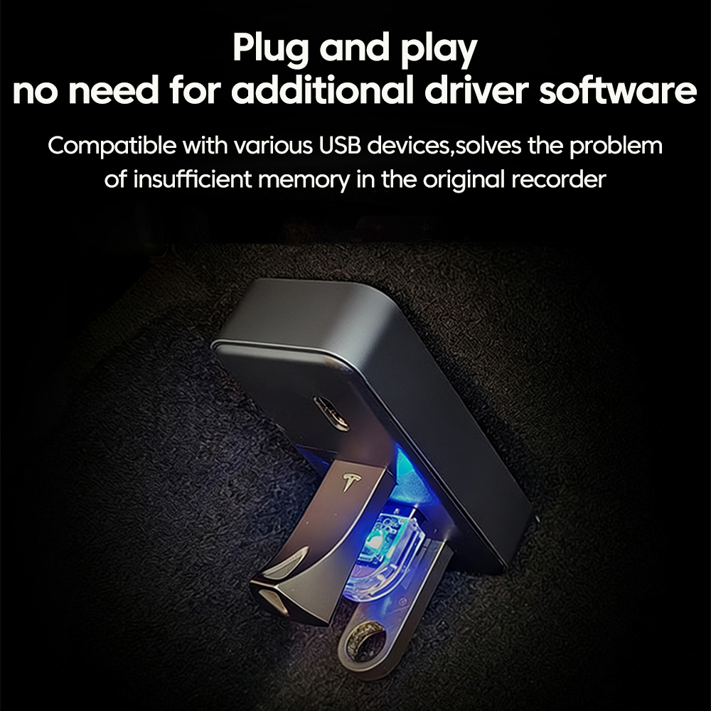 테슬라 모델3/Y 글러브박스 플러그 플레이 대시캠 게임 - Docking Station Usb C 리뷰 및 가격