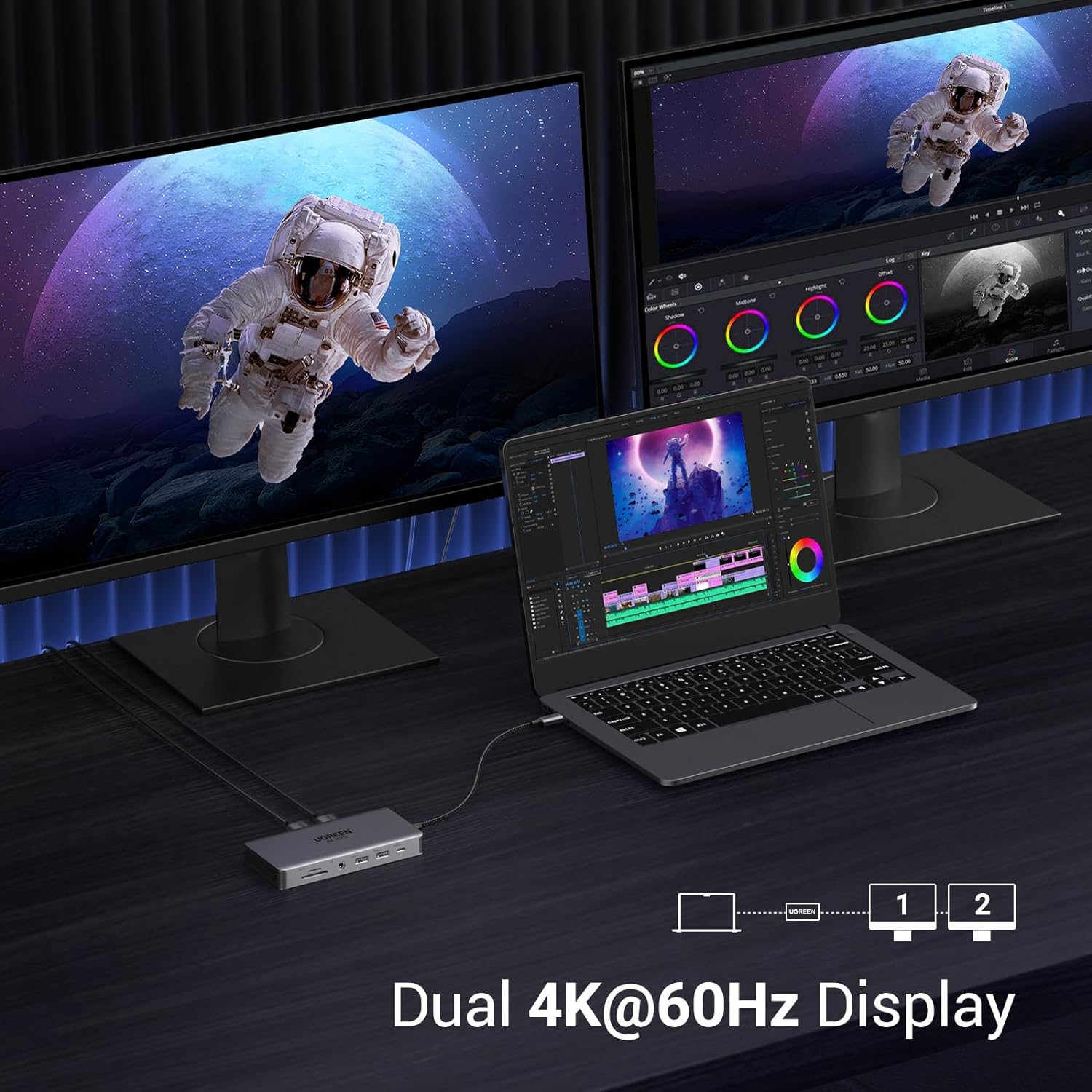 유그린 레보독 프로 211 노트북 도킹 스테이션 11  - Docking Station Usb C 리뷰 및 가격