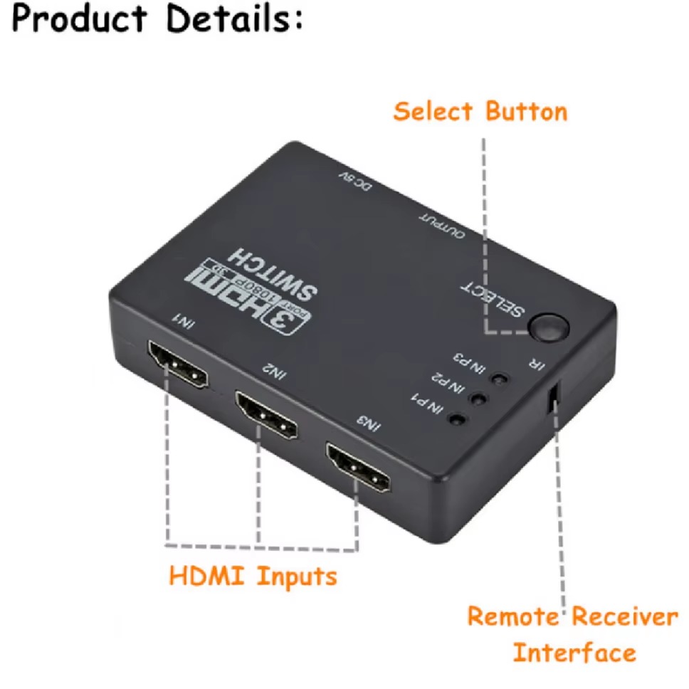 HDMI 스위처 KVM 스위치, Xbox PS4 DVD - Hdmi Matrix Switch 리뷰 및 가격