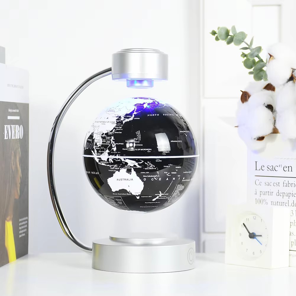 LED 조명이 있는 자기 부상 지구본, 가정 사무실 책 - Office Tech Desk 리뷰 및 가격