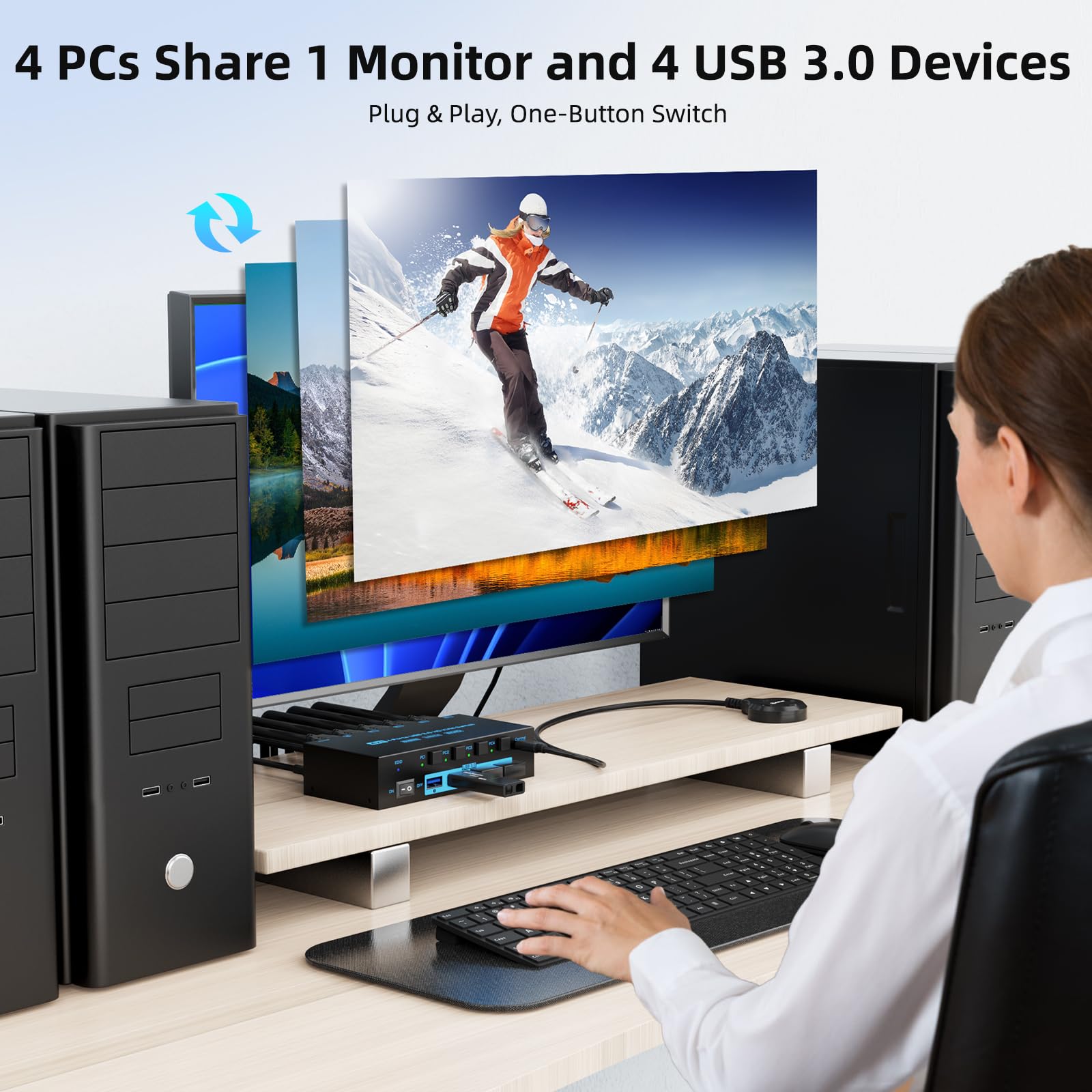 HDMI 2.1 KVM 스위치 EDID 에뮬레이터, 4 - Hdmi Matrix Switch 리뷰 및 가격